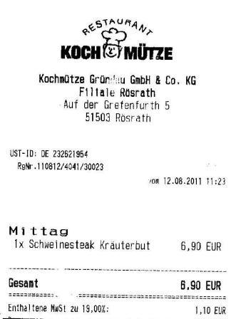 carvi Höffner Kochmütze Restaurant